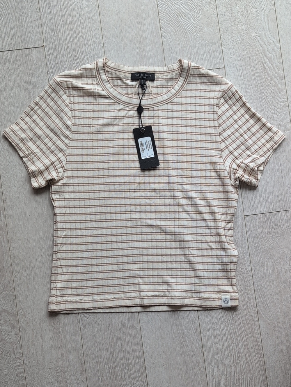 Rag & Bone Luca Striped Baby T-Shirt